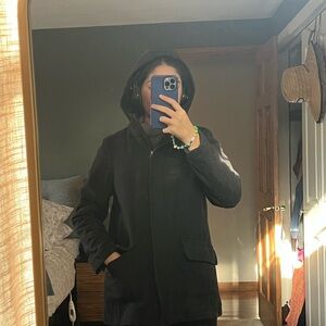 Old Navy Black Pea Coat